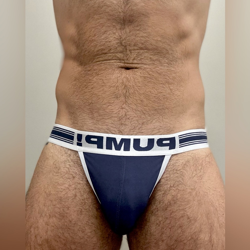 PUMP! Men's Navy Briefs - Picture 2 of 3